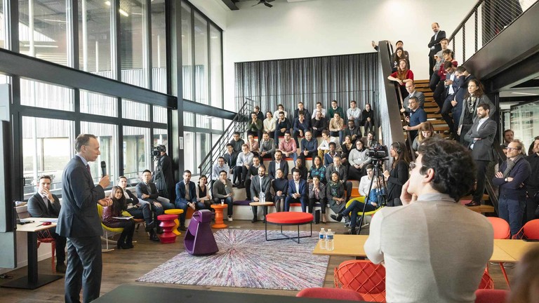 En plein cœur de Paris, AXA inaugure un pôle mondial dédié à l’innovation